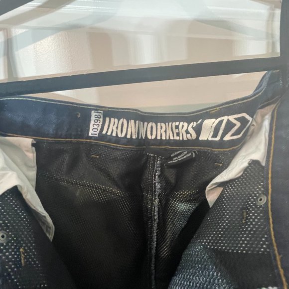 NWOT protective Armor 10938 Men's Iron Workers Motorcycle Jeans size 32 - Picture 2 of 6